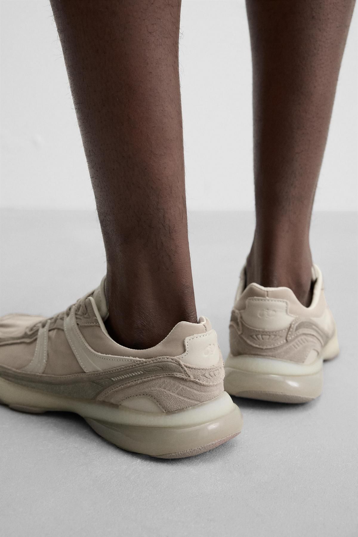 자라 베이지 청키 러닝 스니커즈 2345/520 TAUPE GREY - 상세 이미지 5