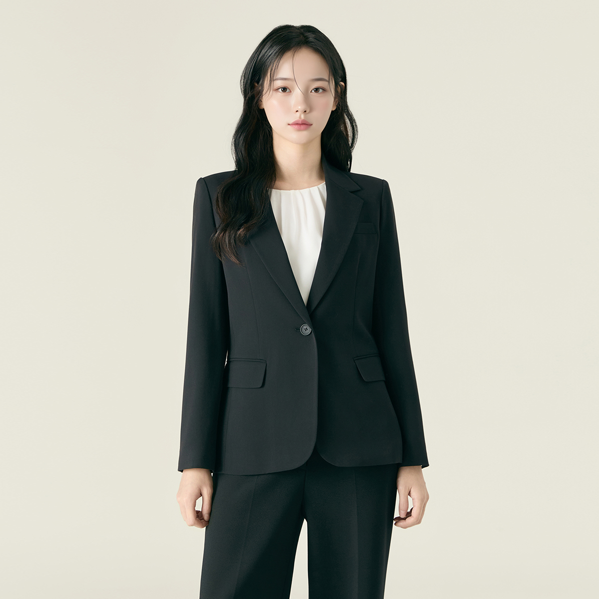 베이직 셋업 자켓_RMJKF49R02 - 상품 이미지