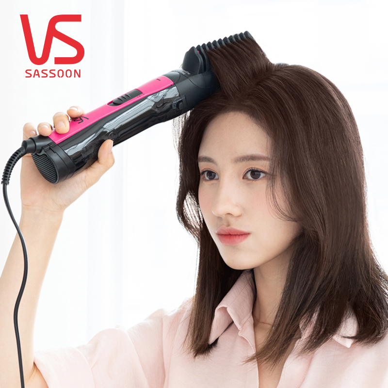 비달사순 고데기 롤 스타일러 웨이브 헤어 에어 브러쉬 볼륨 고데기 빗 드라이기 VSAS80PIK