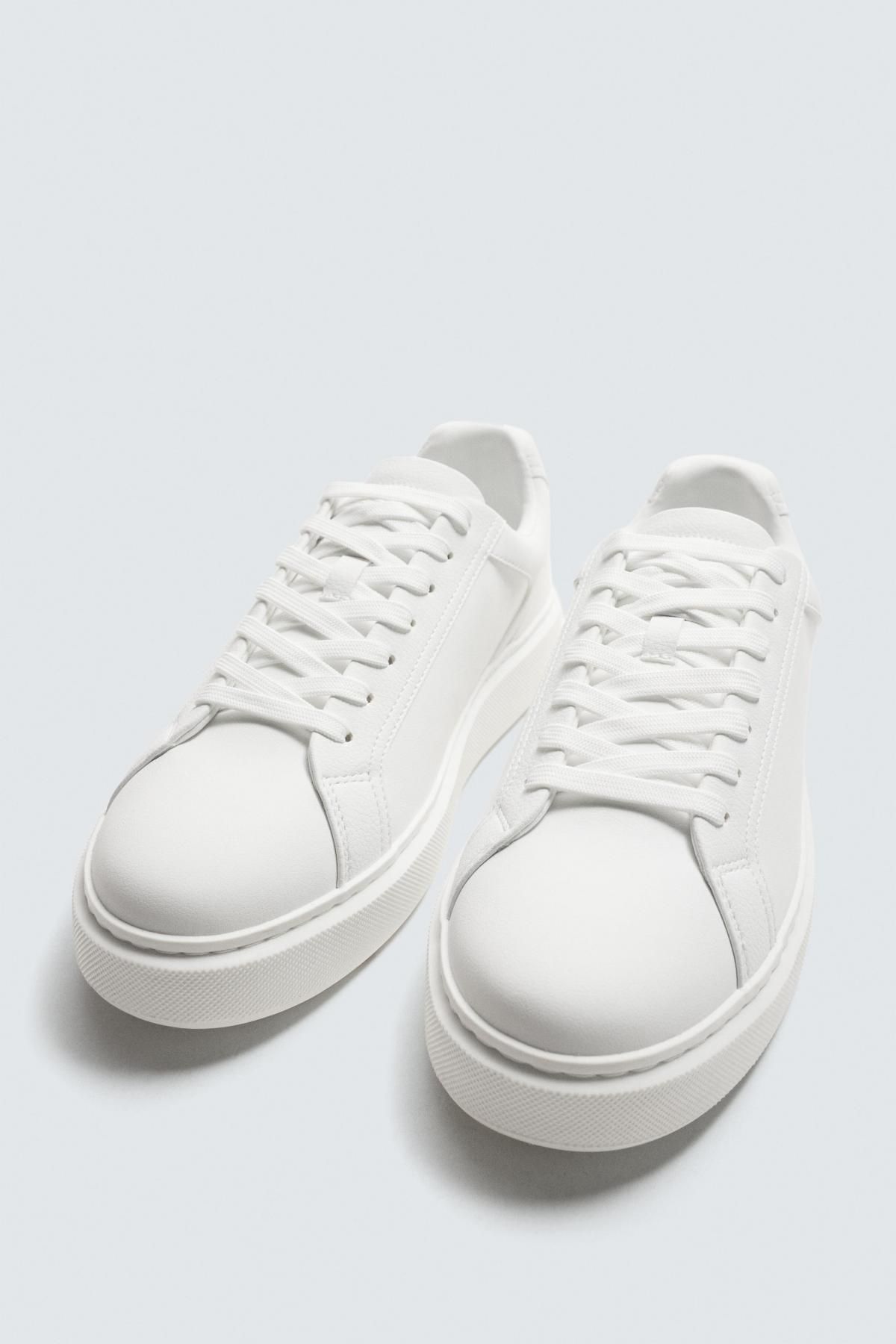 자라 모노크롬 청키 스니커즈 2215/620 WHITE - 상세 이미지 2