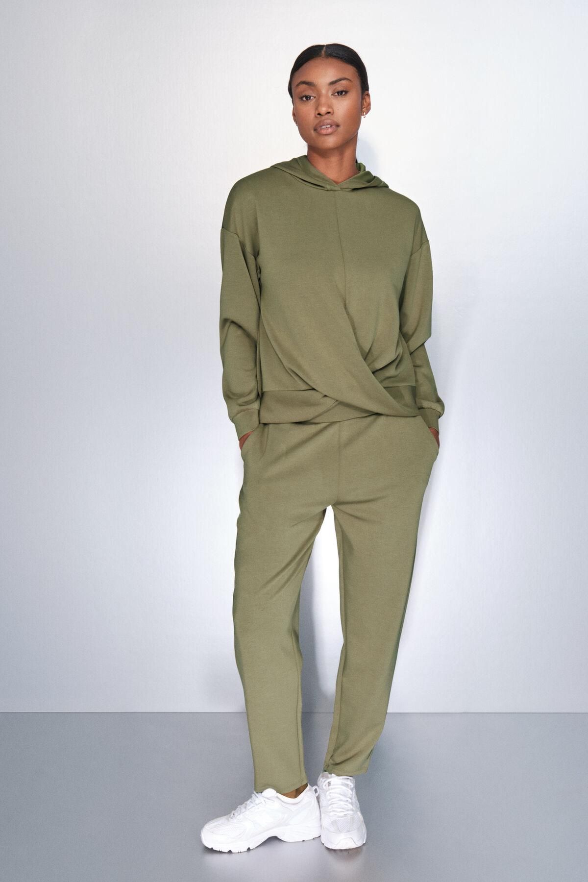 대시 앤 스타즈 테크니컬 카키 하이웨이스트 조거 팬츠 5172053 BEIGE - 상세 이미지 2