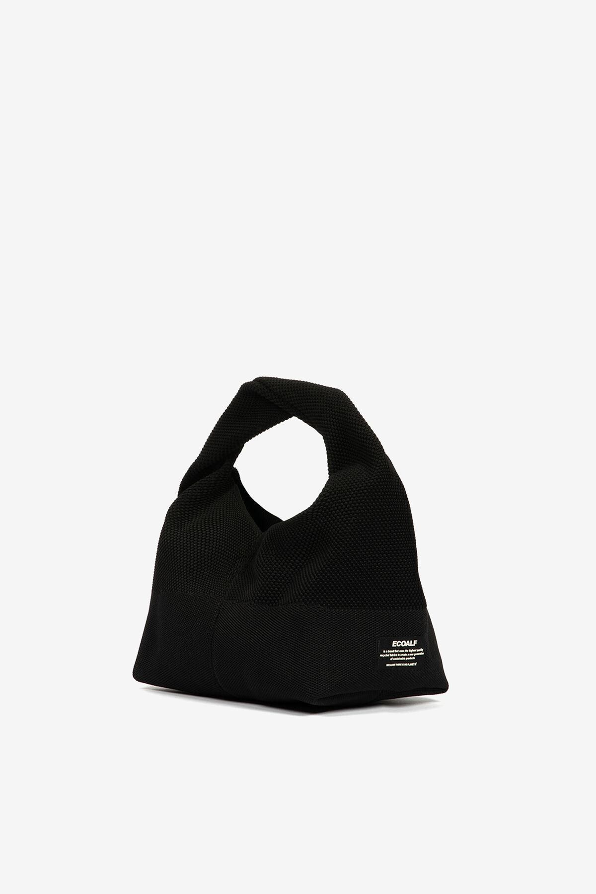 에코알프 티카 미니 숄더백 니트 블랙 7002807 NEGRO - 메인 이미지