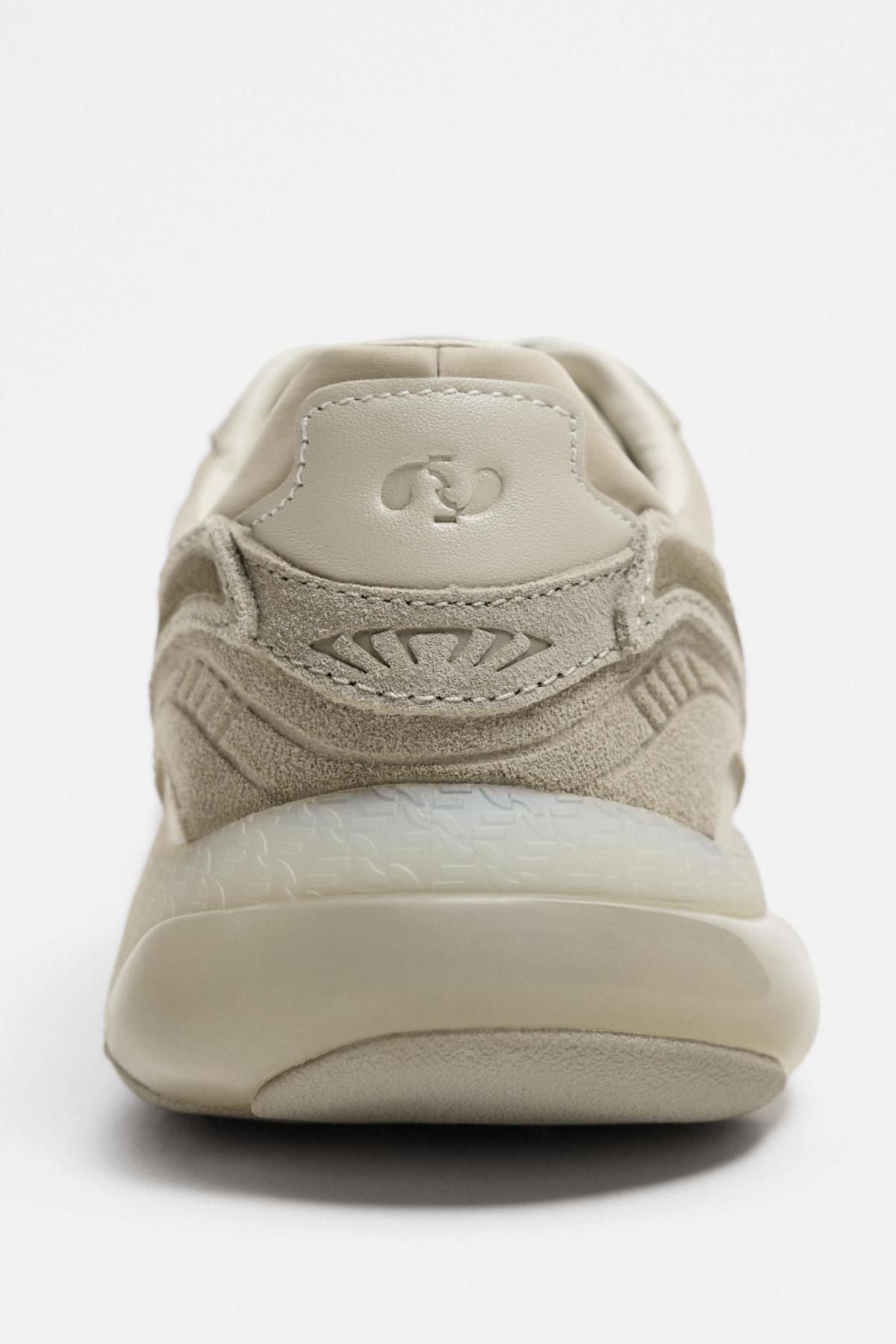 자라 베이지 청키 러닝 스니커즈 2345/520 TAUPE GREY 이미지 8