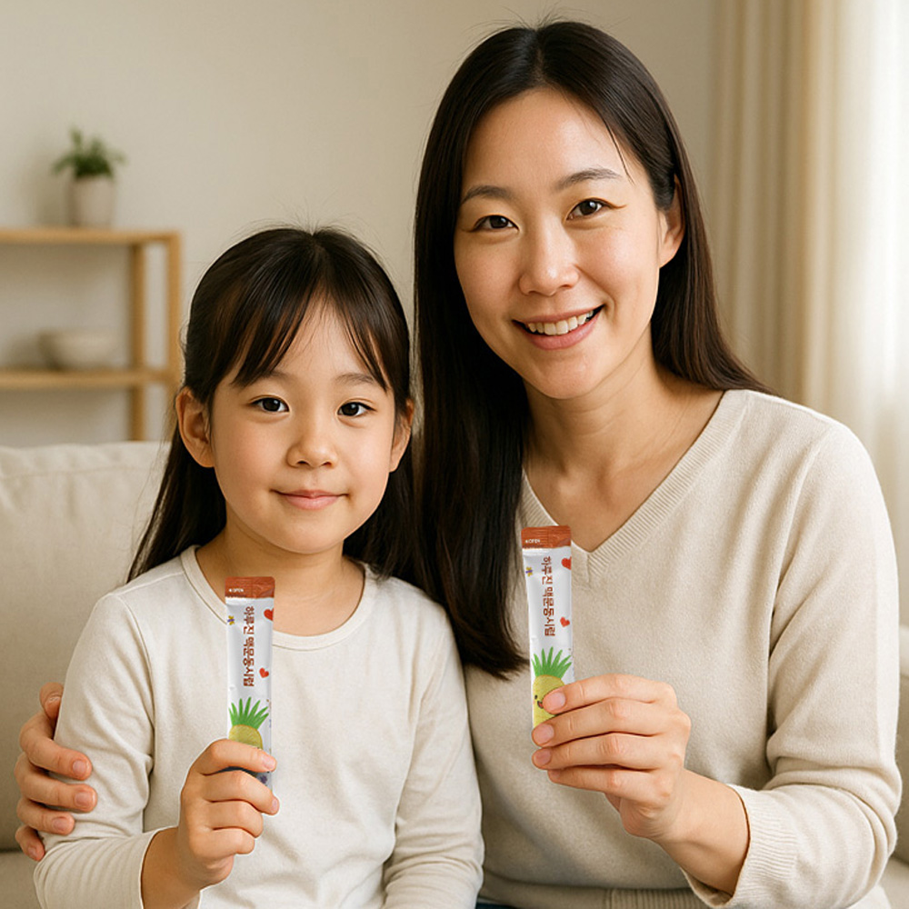 하루진 맥문동 시럽 15gX15포 어린이 맥문동즙 천문동 구기자 15포, 1개 - 상세 이미지 3
