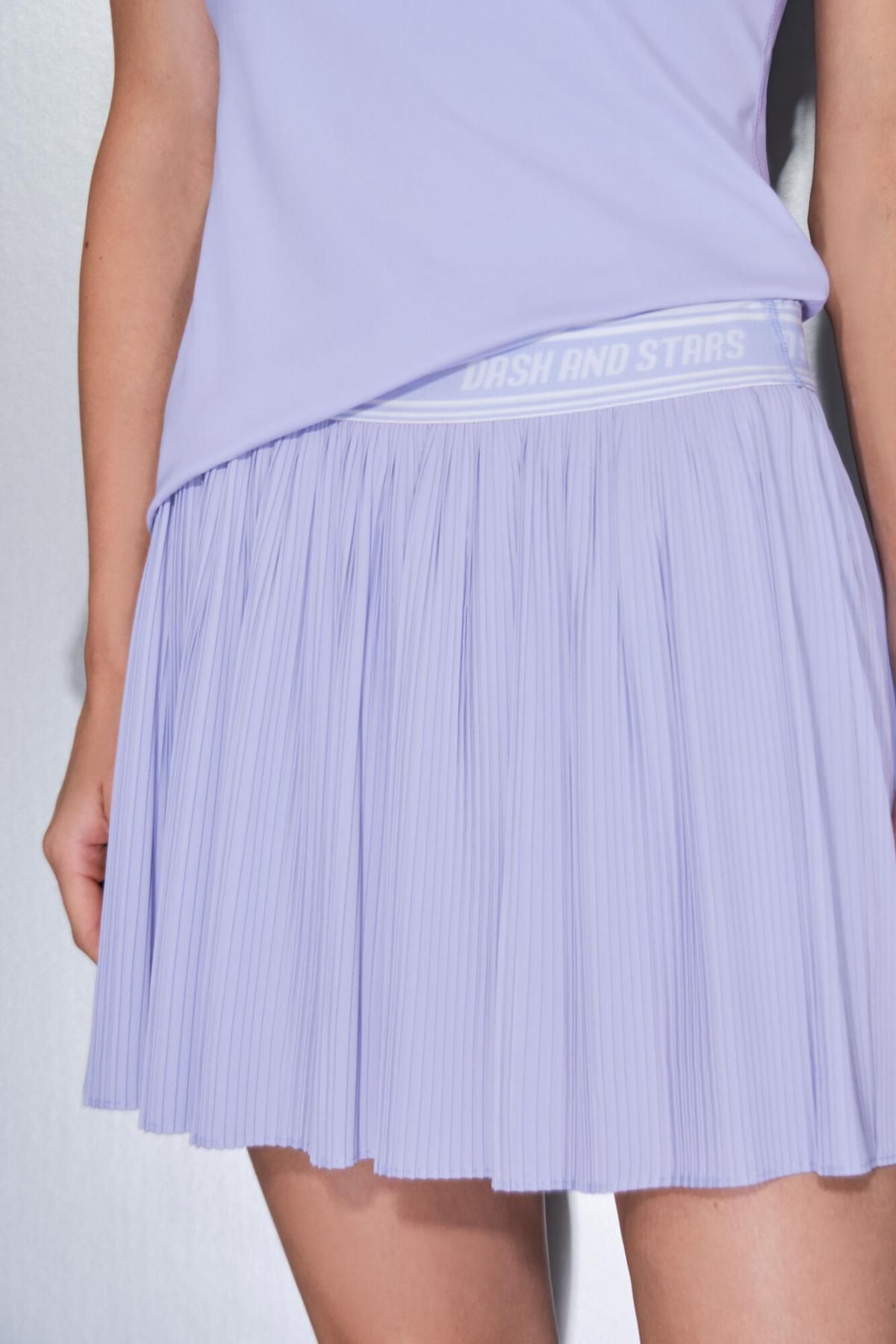 대시 앤 스타즈 메쉬 안감 테크니컬 플리츠 미니 스커트 5172042 MORADO/LILA - 상세 이미지 3