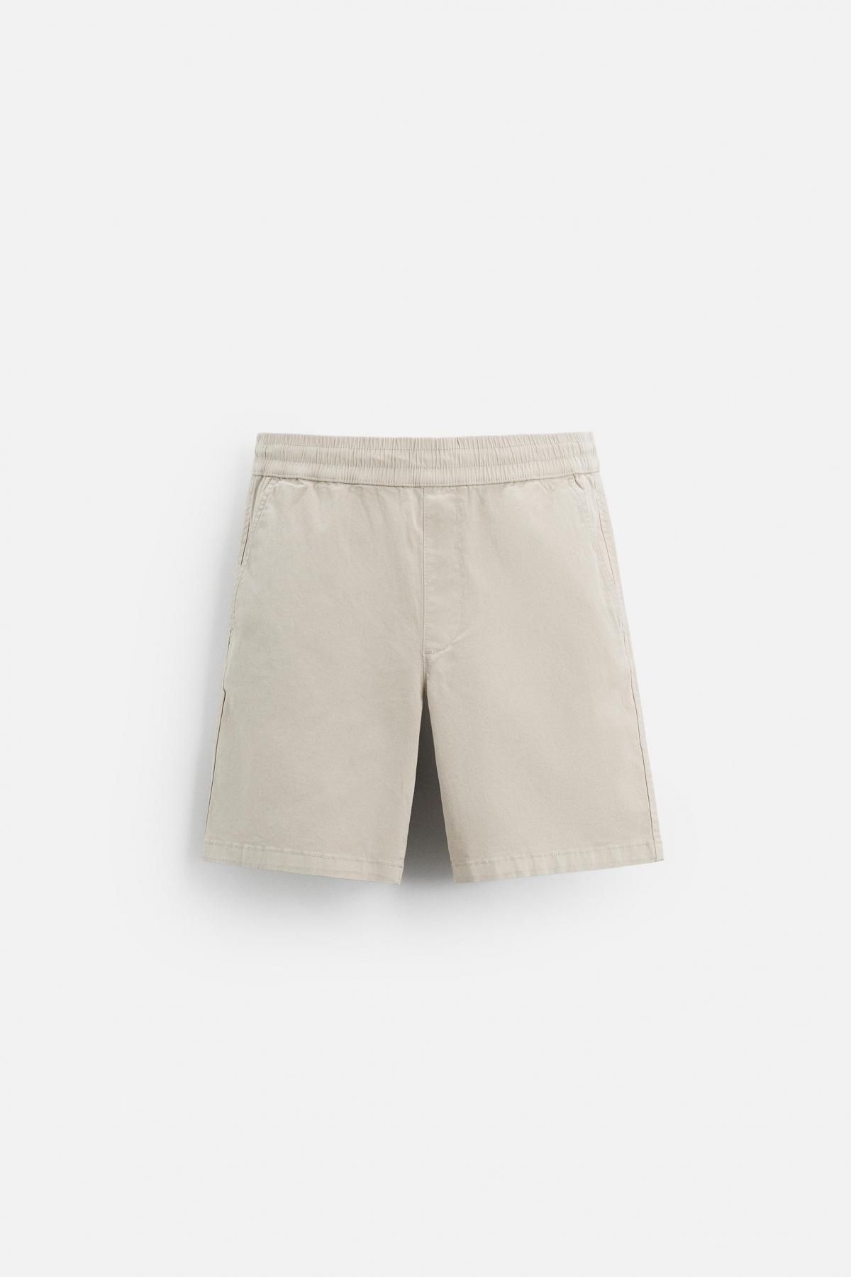 자라 릴랙스핏 버뮤다 쇼츠 9252/406 CAMEL - 메인 이미지