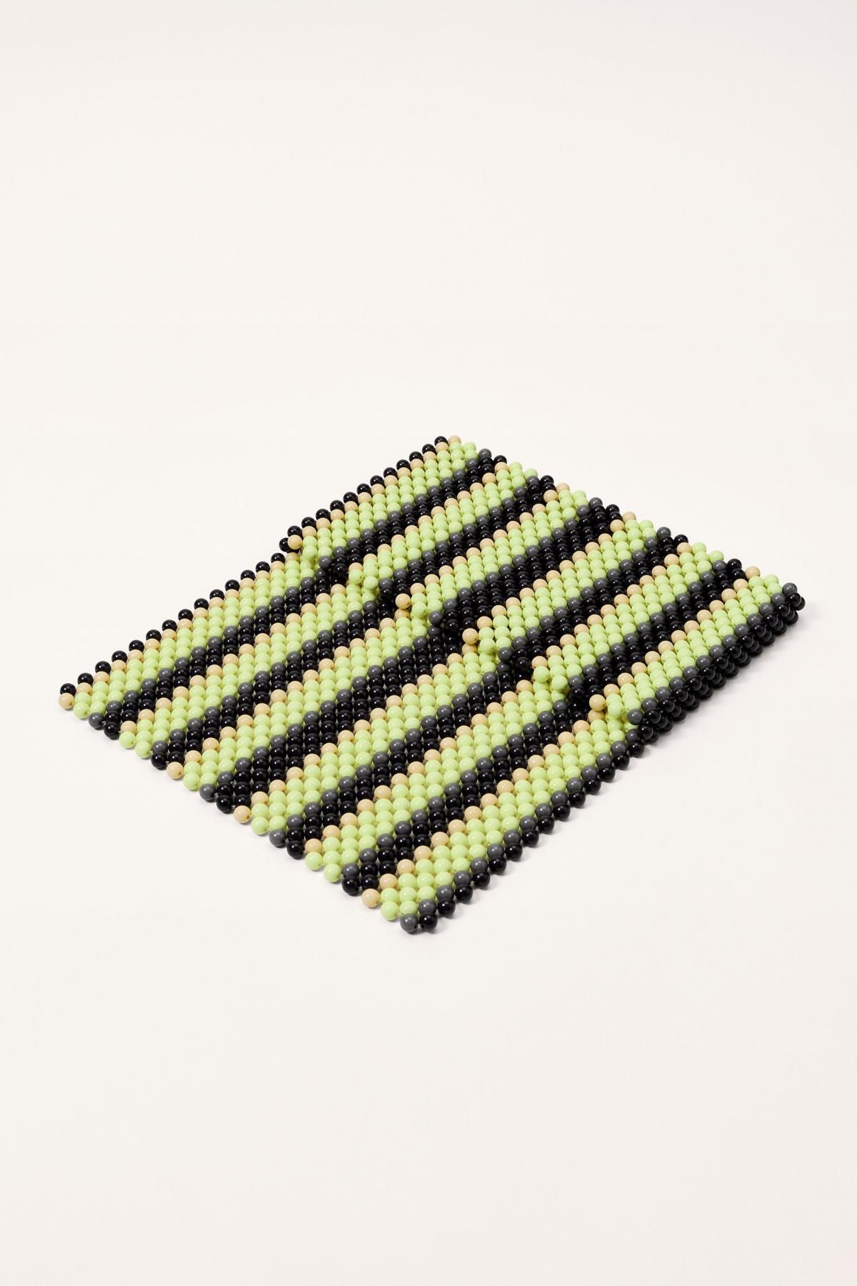 자라 비즈 클러치백 3711/620 YELLOW - 상세 이미지 5