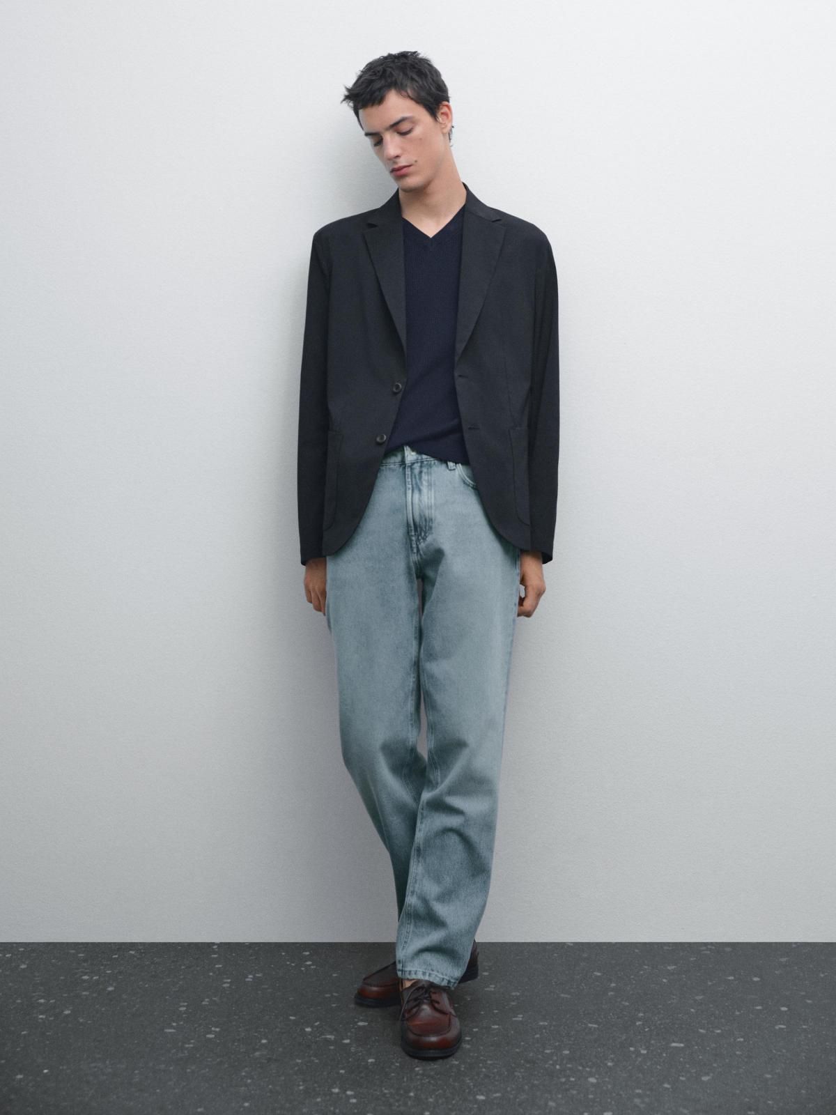 마시모두띠 라이트웨이트 테일러드 블레이저 2804/360 NAVY BLUE - 상세 이미지 2