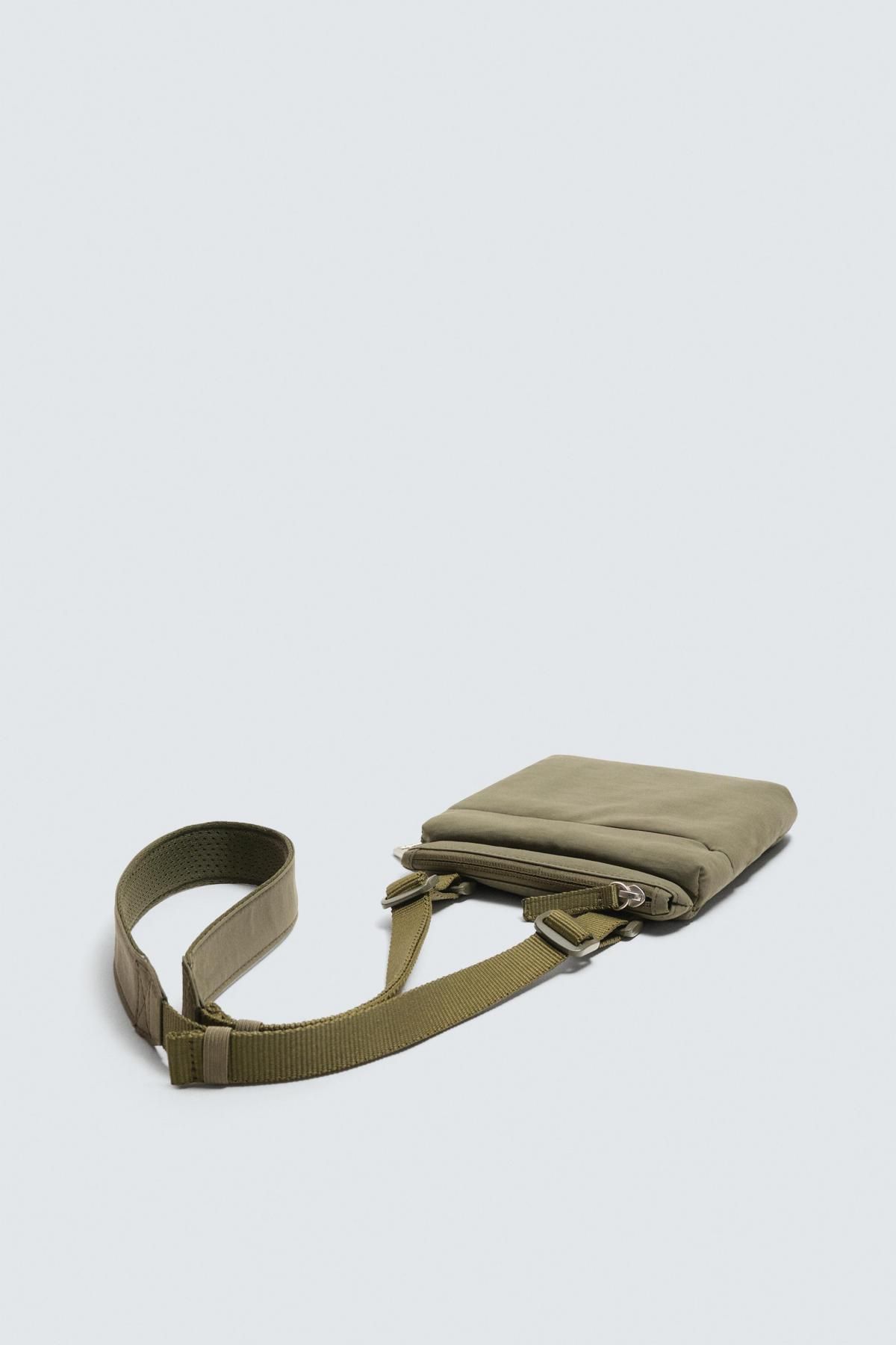 자라 테크니컬 베이직 크로스백 3904/620 KHAKI GREEN - 상세 이미지 4