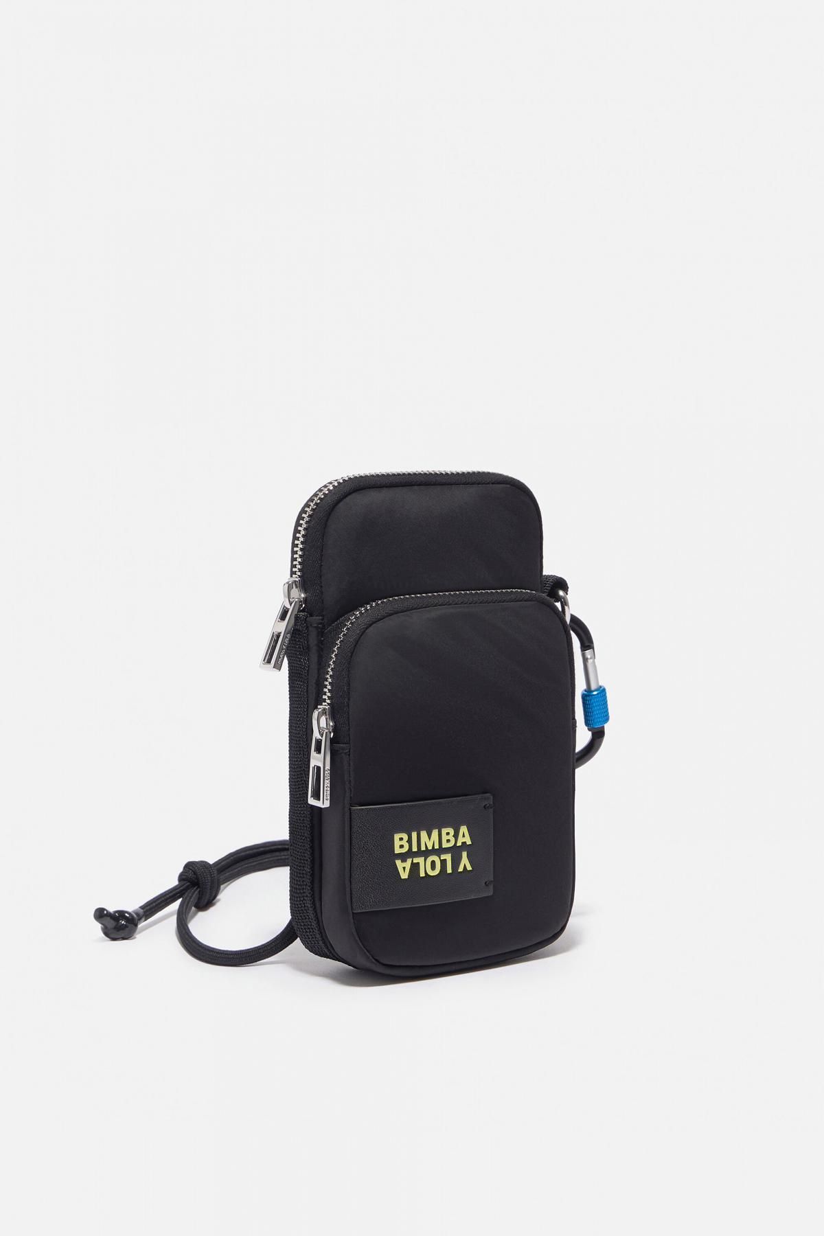 빔바이롤라 나일론 블랙 휴대폰 크로스백 212BBI810.T2000 BLACK - 메인 이미지