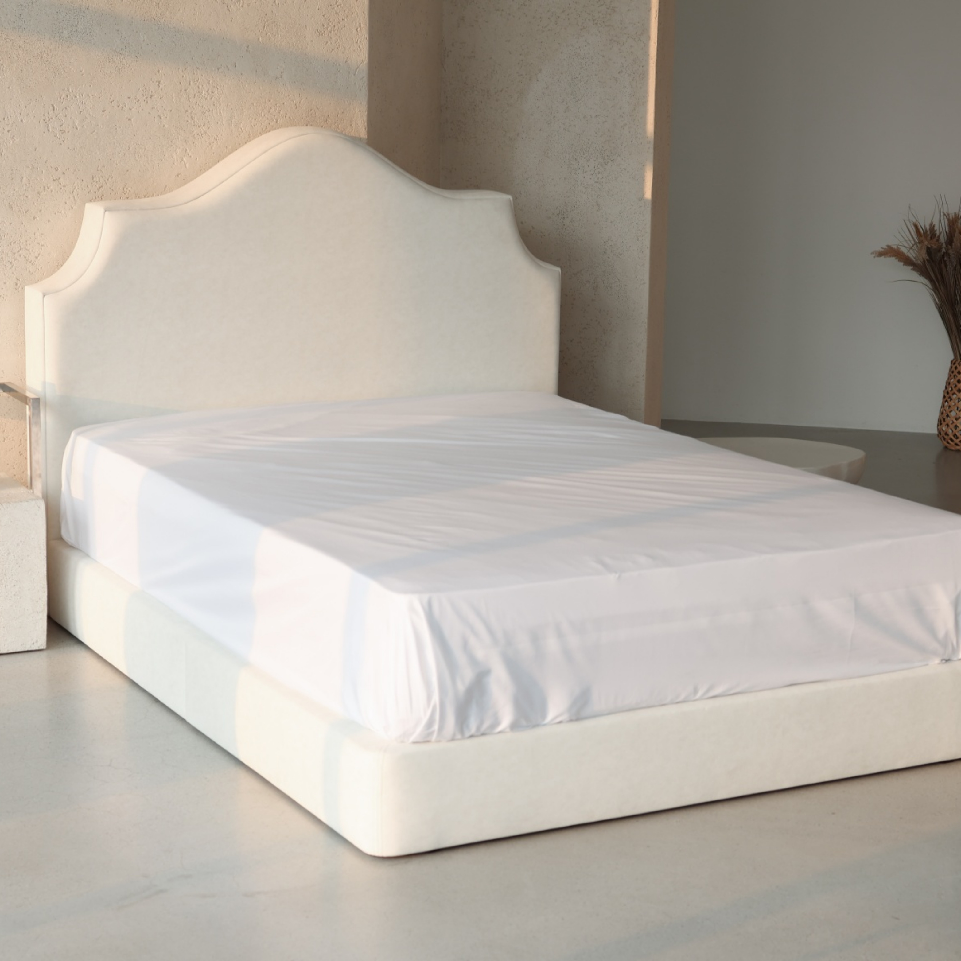 신혼 부부 침대 프레임 호텔식 패브릭 모던 SS 1100