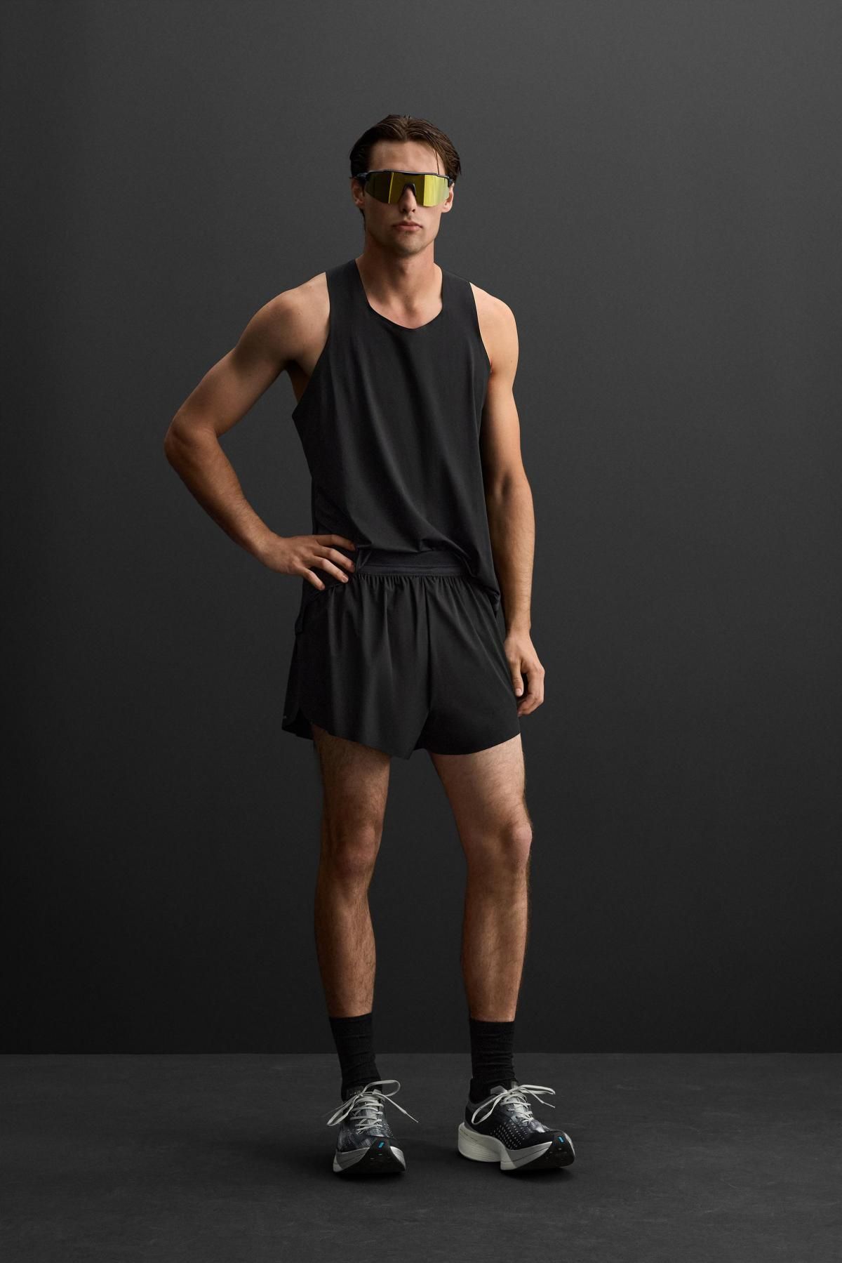 자라 테크니컬 스트레치 러닝 숏팬츠 4387/414 BLACK - 상세 이미지 2