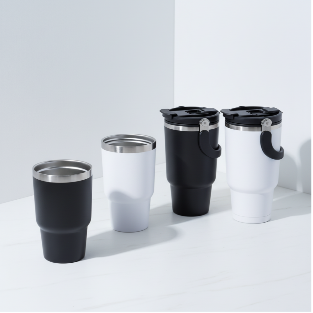 에브리굿 핸디스트로 보온보냉 스테인리스 텀블러 600ml, 블랙, 1개 - 상세 이미지 2