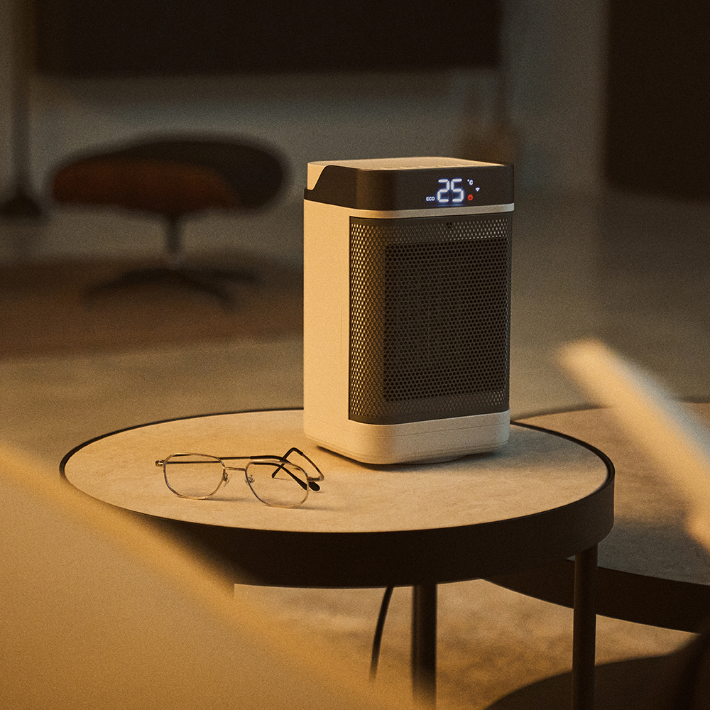 벤딕트 온풍기 욕실 화장실 가정용 전기 미니 캠핑 난방 히터 PTC 난로 IoT 헤온