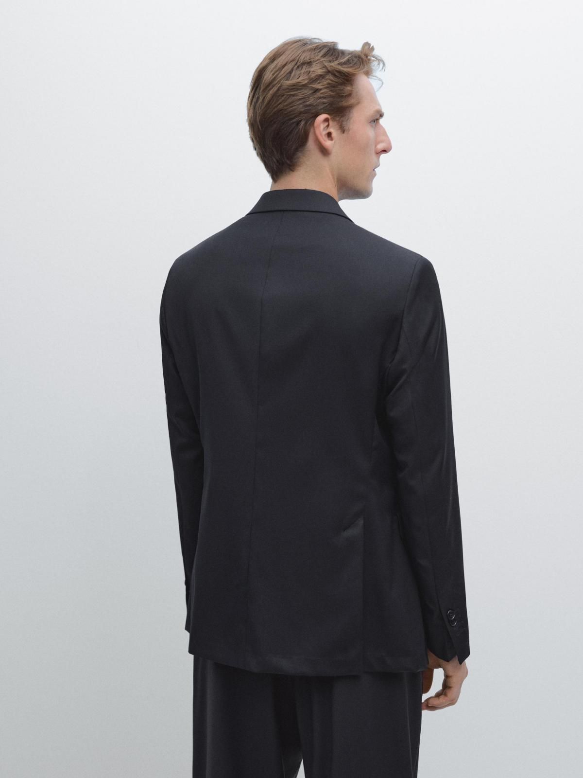마시모두띠 프리미엄 울 더블브레스트 블레이저 2053/635 NAVY BLUE - 상세 이미지 4