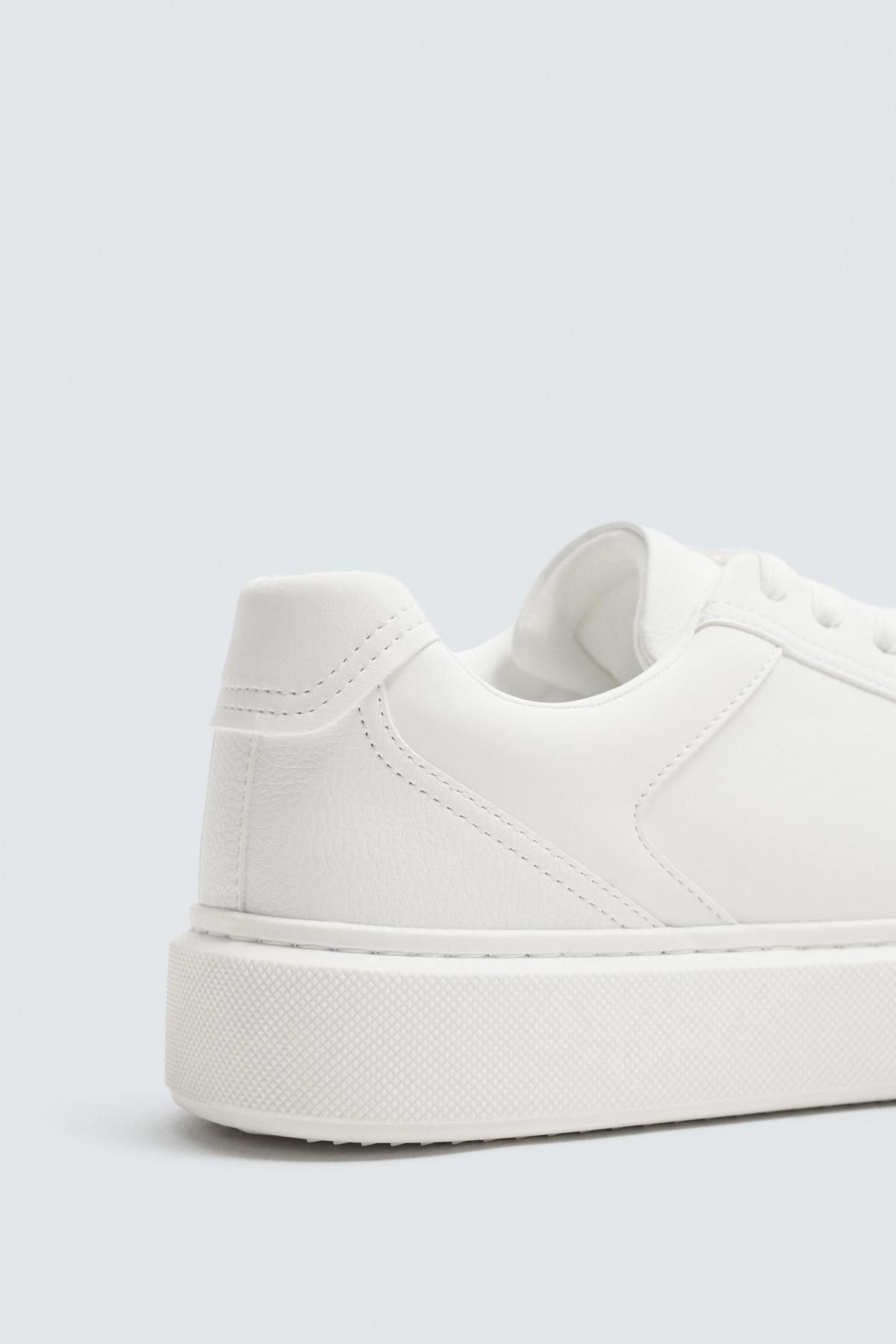 자라 모노크롬 청키 스니커즈 2215/620 WHITE - 상세 이미지 3