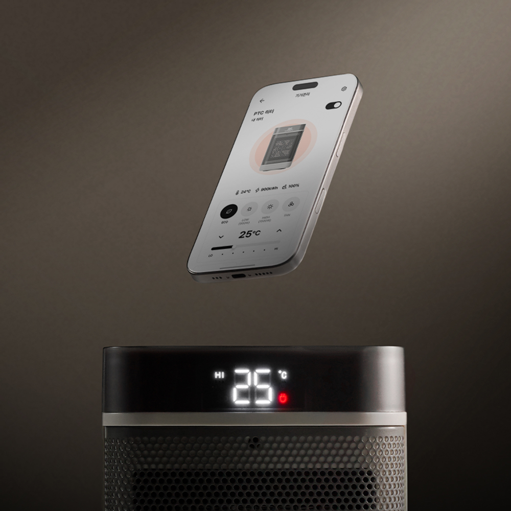 벤딕트 온풍기 욕실 화장실 가정용 전기 미니 캠핑 난방 히터 PTC 난로 IoT 헤온