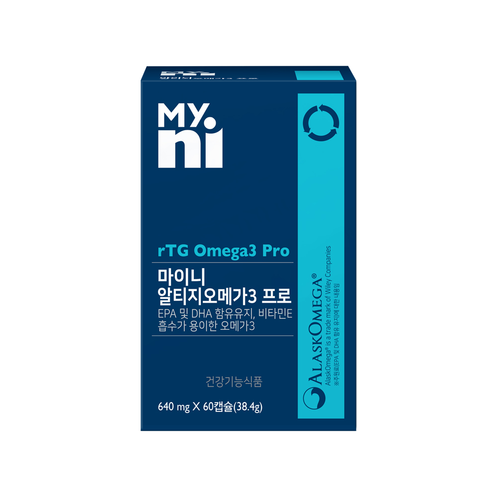 마이니 알티지 오메가3 프로 60캡슐 1개 - 상품 이미지