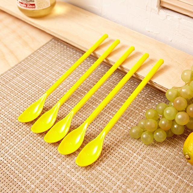 롱스푼 5p 랜덤발송 티스푼 주방용품 롱티스푼 - 메인 이미지
