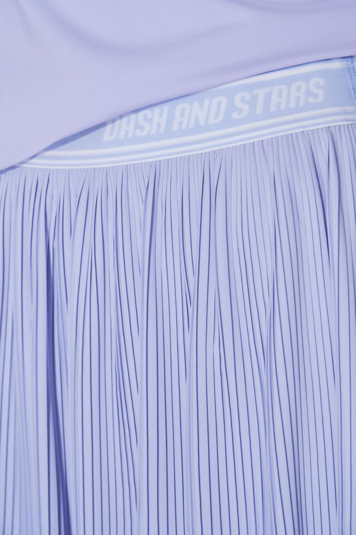 대시 앤 스타즈 메쉬 안감 테크니컬 플리츠 미니 스커트 5172042 MORADO/LILA - 상세 이미지 4