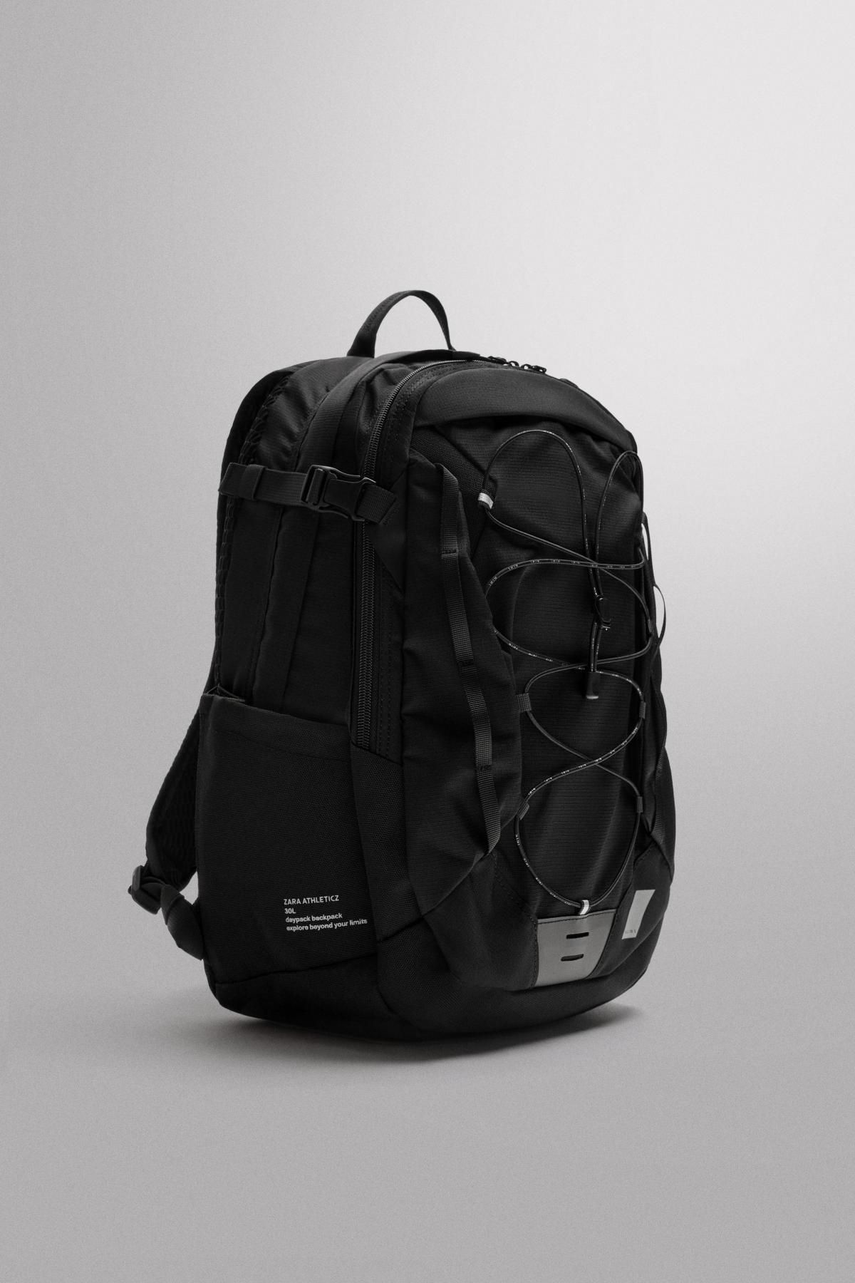 자라 테크니컬 스포츠 백팩 3224/620 BLACK - 상세 이미지 2