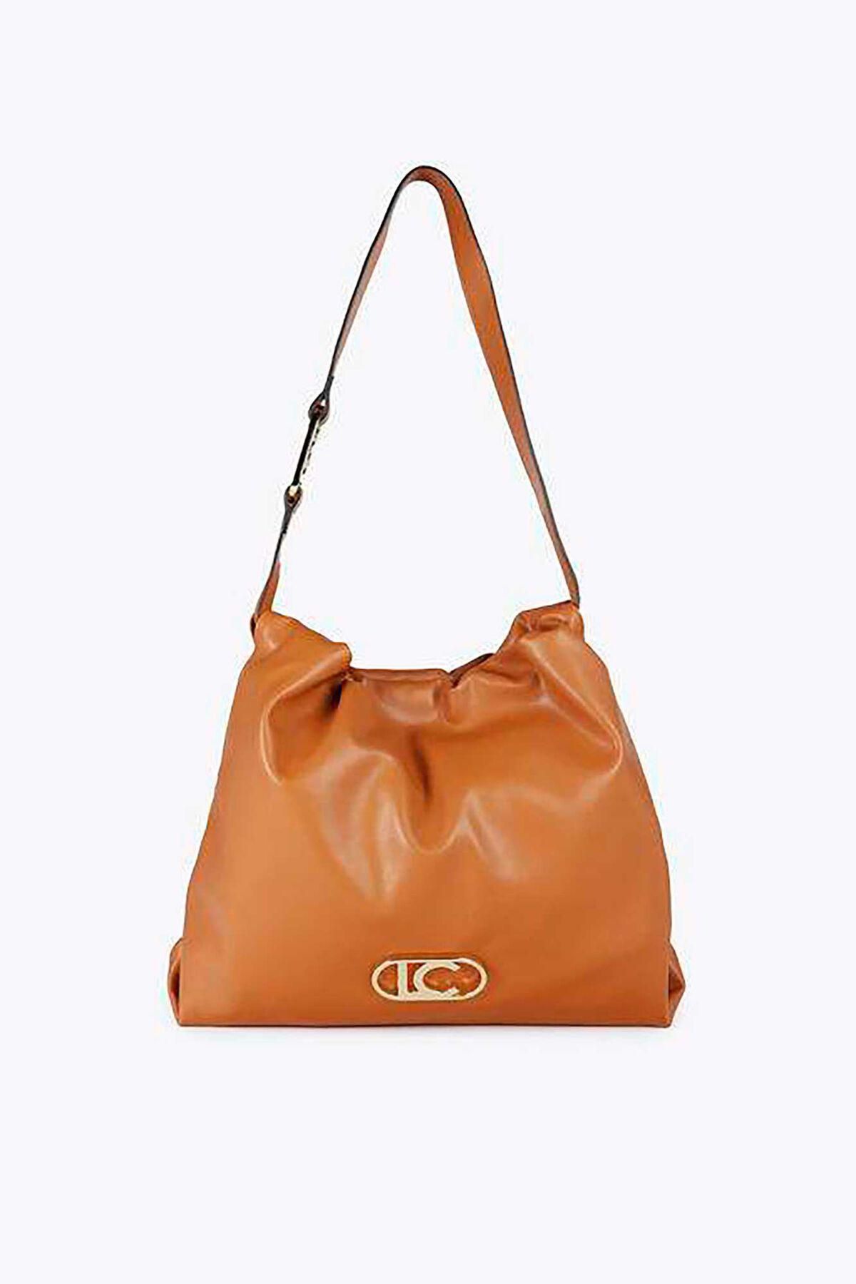 롤라 카사데몬트 소프트 레더 스타일 쇼퍼백 LC로고 7002763 MARRON - 메인 이미지