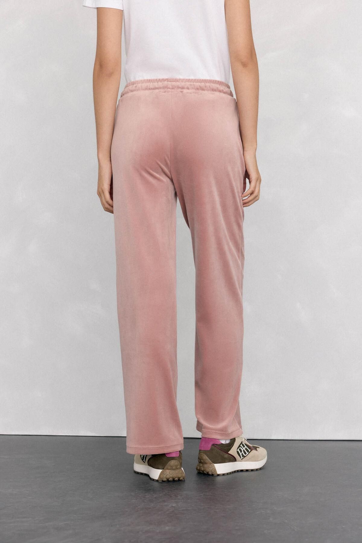 페드로 델 이에로 벨벳 액티브웨어 와이드 팬츠 2522673 ROSA - 상세 이미지 3