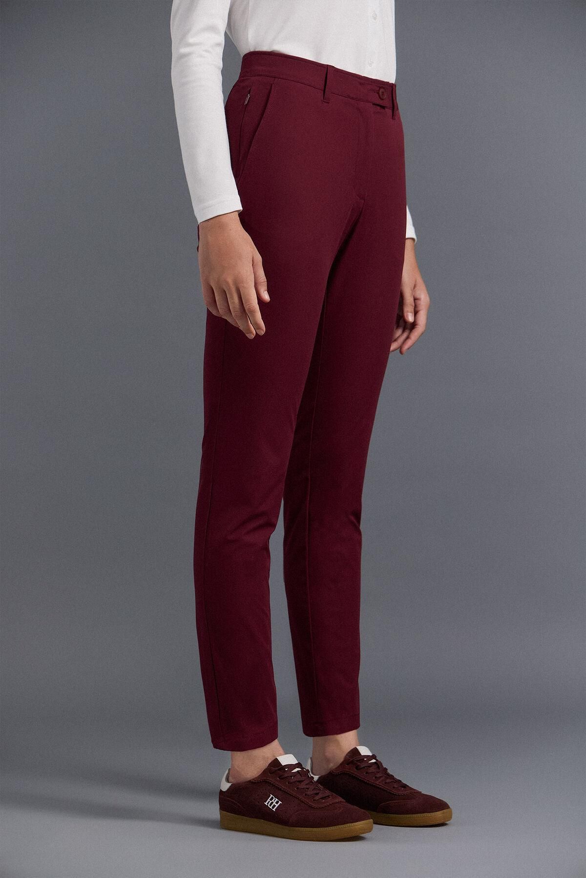 페드로 델 이에로 테크니컬 골프 슬림핏 치노 팬츠 5762048 ROJO - 상품 이미지