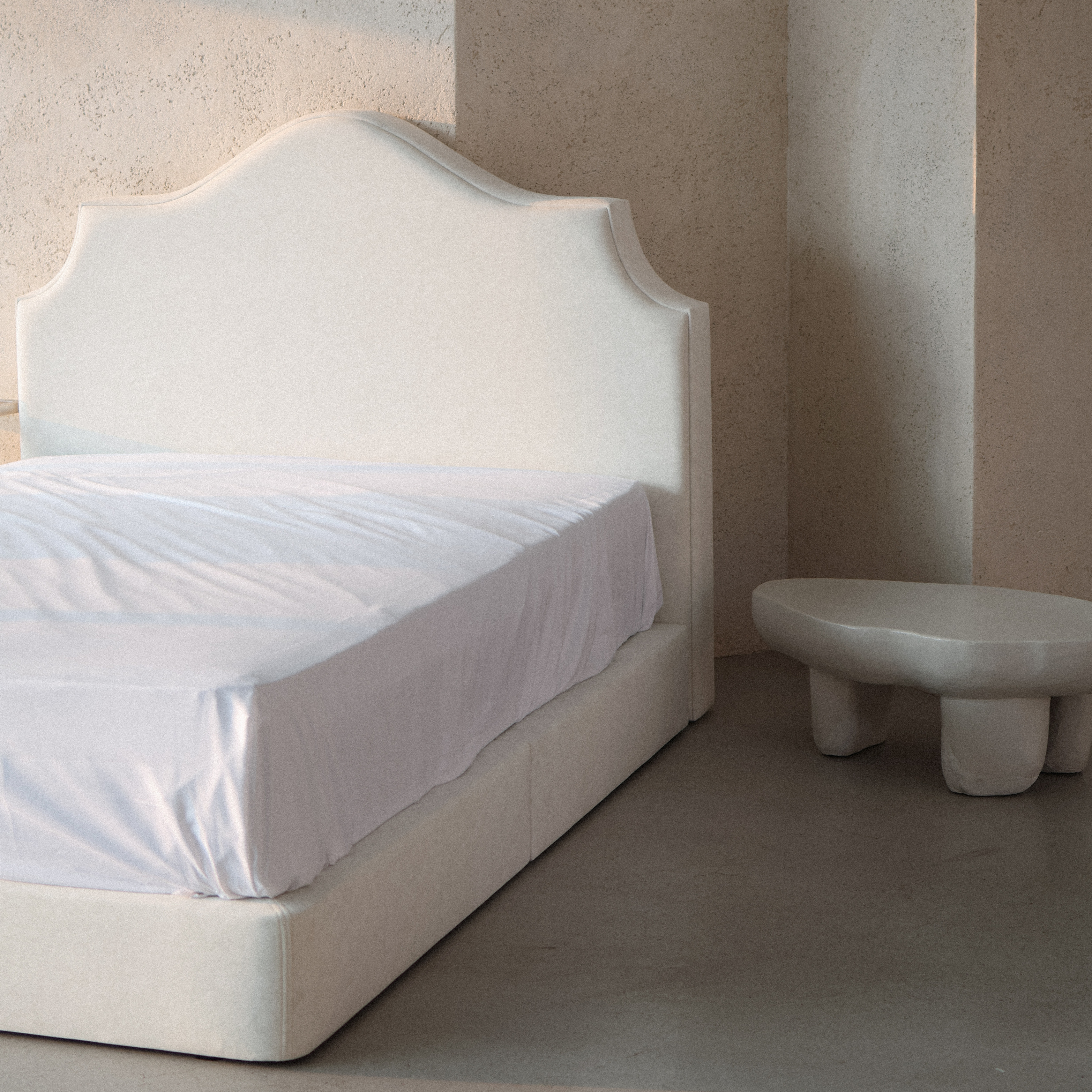 신혼 부부 침대 프레임 호텔식 패브릭 모던 SS 1100