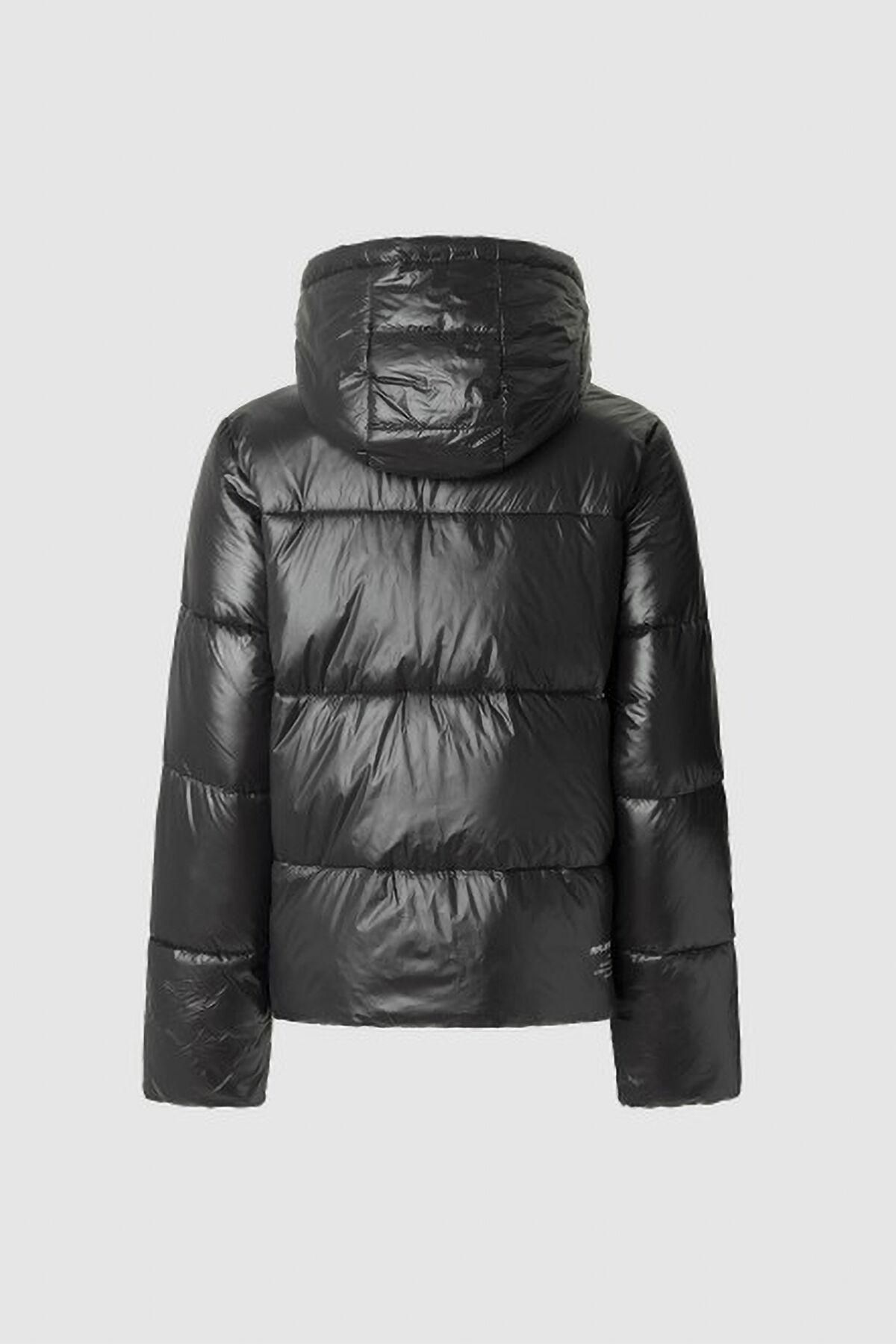 페페진스 테크니컬 리사이클 숏 패딩 자켓 0492641 NEGRO - 상세 이미지 2