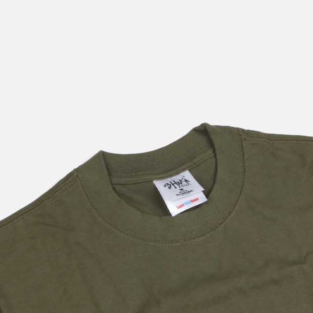 샤카웨어 7.5oz 맥스 헤비웨이트 반팔티 OLIVE - 상세 이미지 2