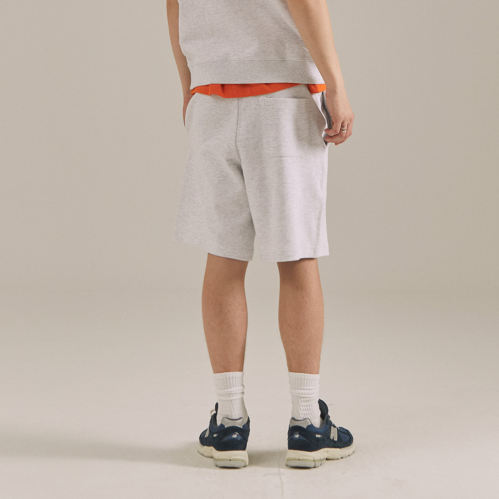베이직하우스 남성 버뮤다팬츠 6부 트레이닝 밴딩 면 반바지 LYHP3101 - 상세 이미지 4