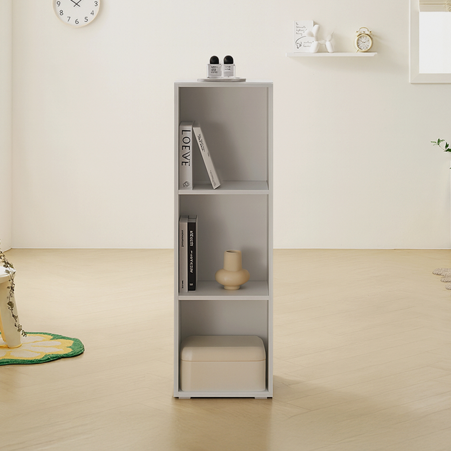 공간분리 책장 파티션 침대 옆 책장 선반 책꽂이 만화책 수납장 400