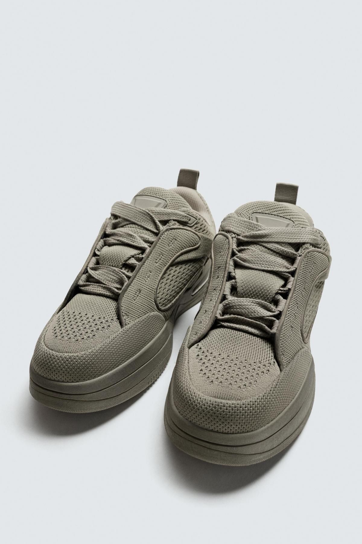자라 청키 테크니컬 빈티지 스니커즈 2260/620 TAUPE GREY - 상세 이미지 2