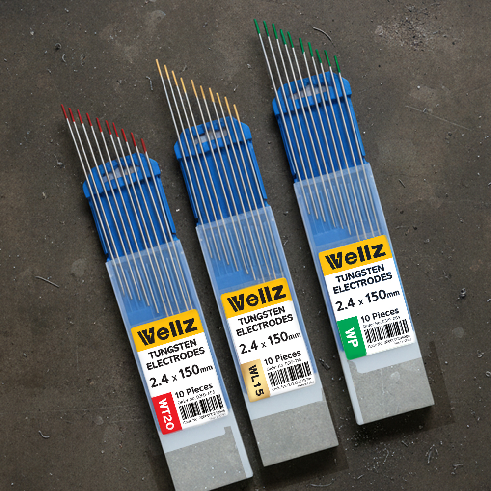 웰즈 텅스텐봉 티그용접봉 2.4x150mm WT20 토륨 10개 - 상세 이미지 2