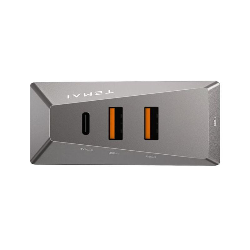 USB 허브 확장 글러브 박스 어댑터 도크 21-23년형 모델3 Y 글로브박스 - 상품 이미지