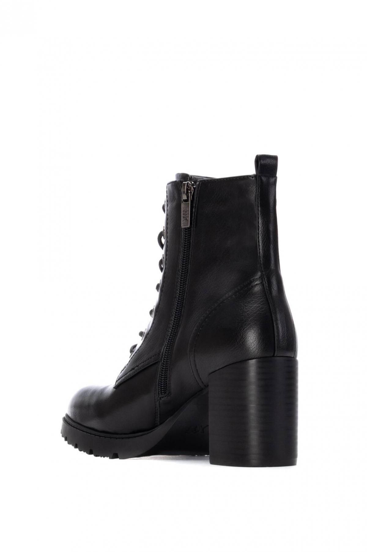 엑스티아이 레이스업 여성 앵클부츠 8cm 1522747 NEGRO - 상세 이미지 3