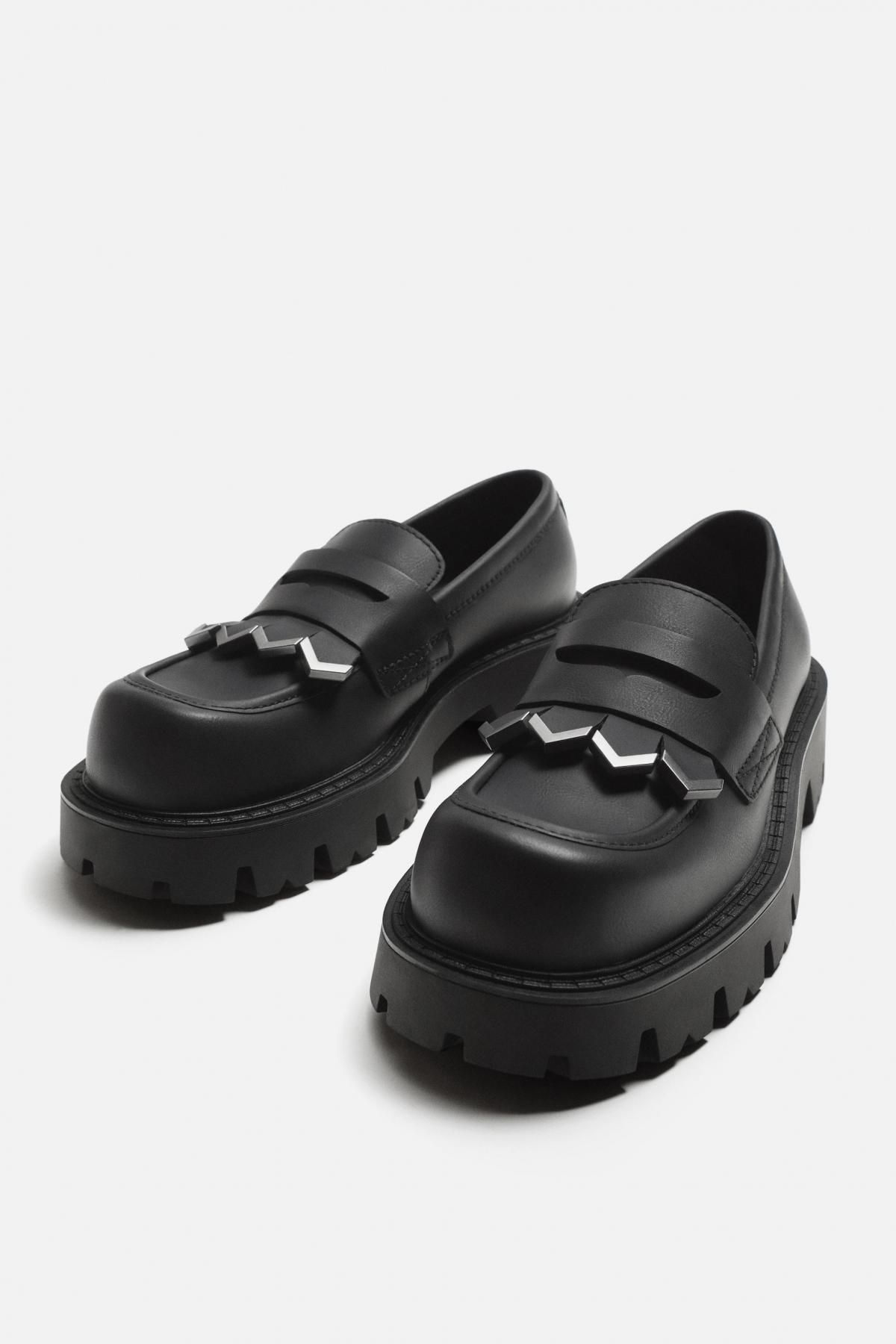 자라 청키 페니 프린지 로퍼 2625/520 BLACK 이미지 6