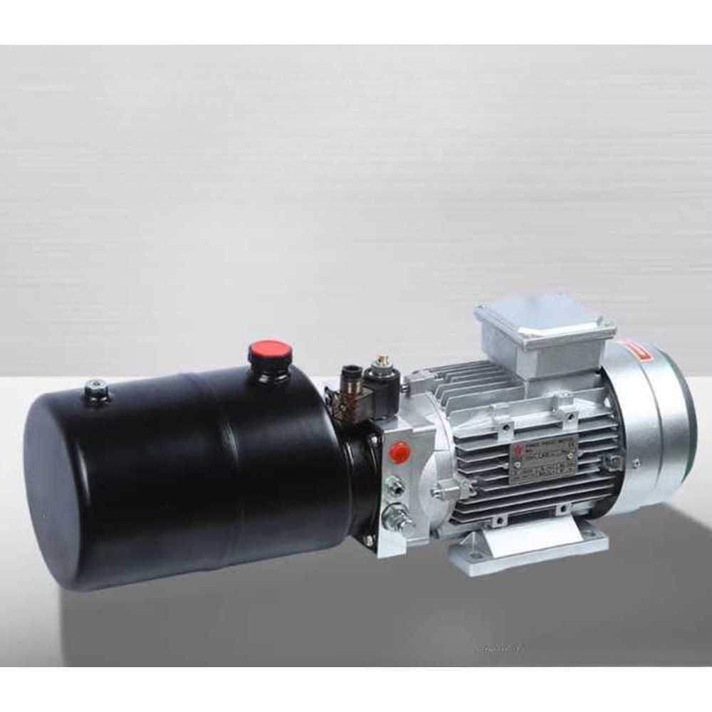 산업용 전기식 유압파워팩 고압 유닛 유압 구동 장치 380V 0.75KW + 전자 4L - 상세 이미지 2
