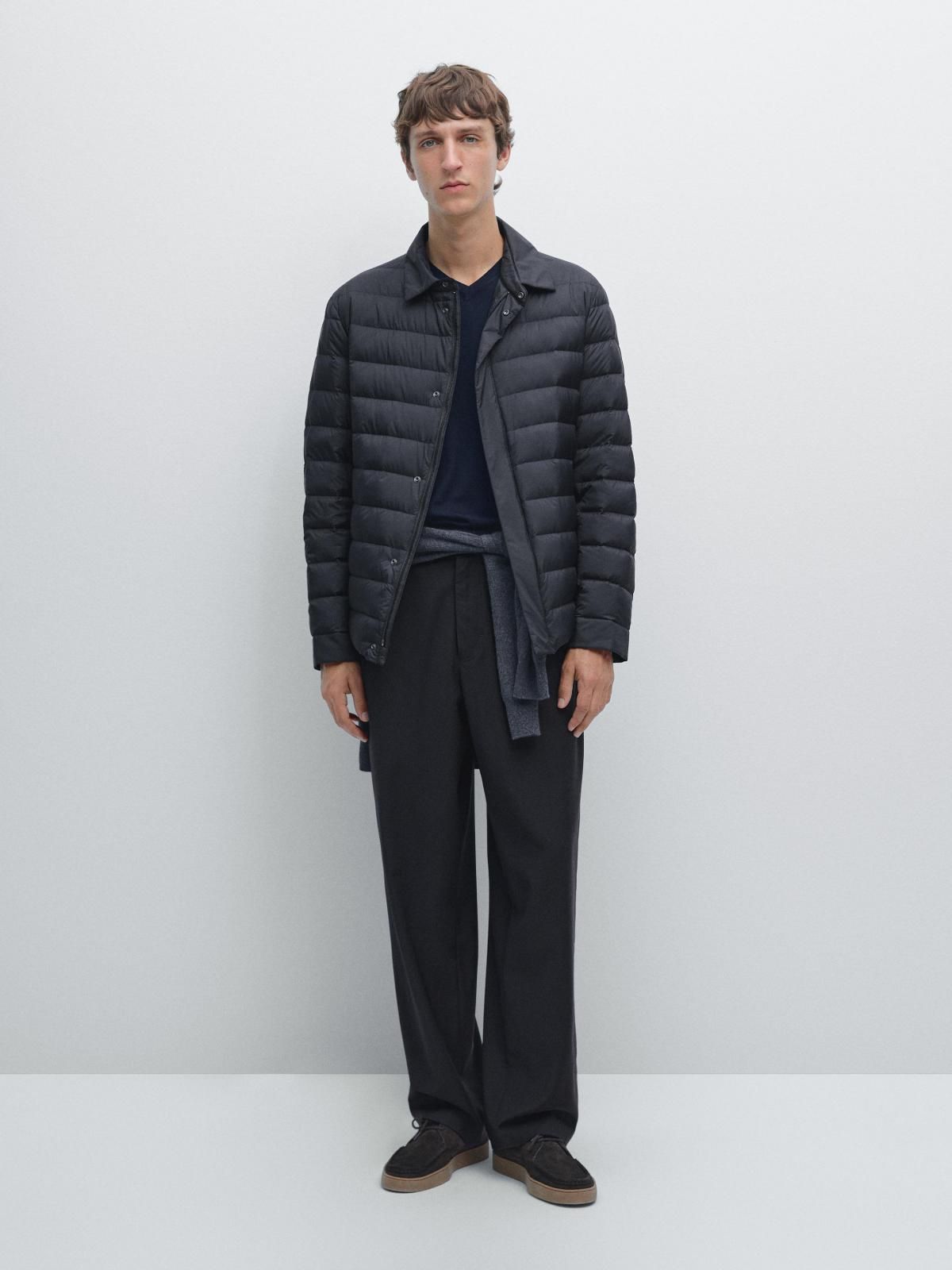 마시모두띠 테크니컬 초경량 발수 퀼팅 재킷 3107/403 DARK NAVY - 상세 이미지 2