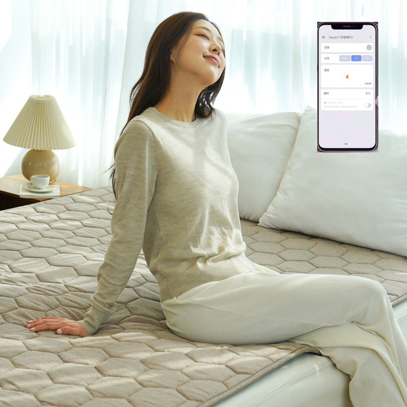 프리미엄 전기요 빨아쓰는 전기요 더블 퀸 사이즈 전기장판