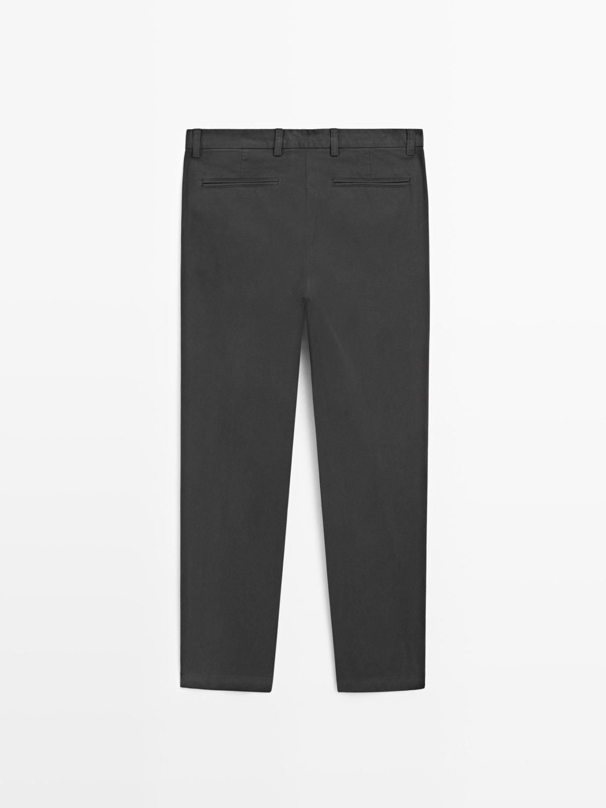 마시모두띠 슬림핏 테크니컬 텍스처 팬츠 0034/006 GREY - 상세 이미지 2