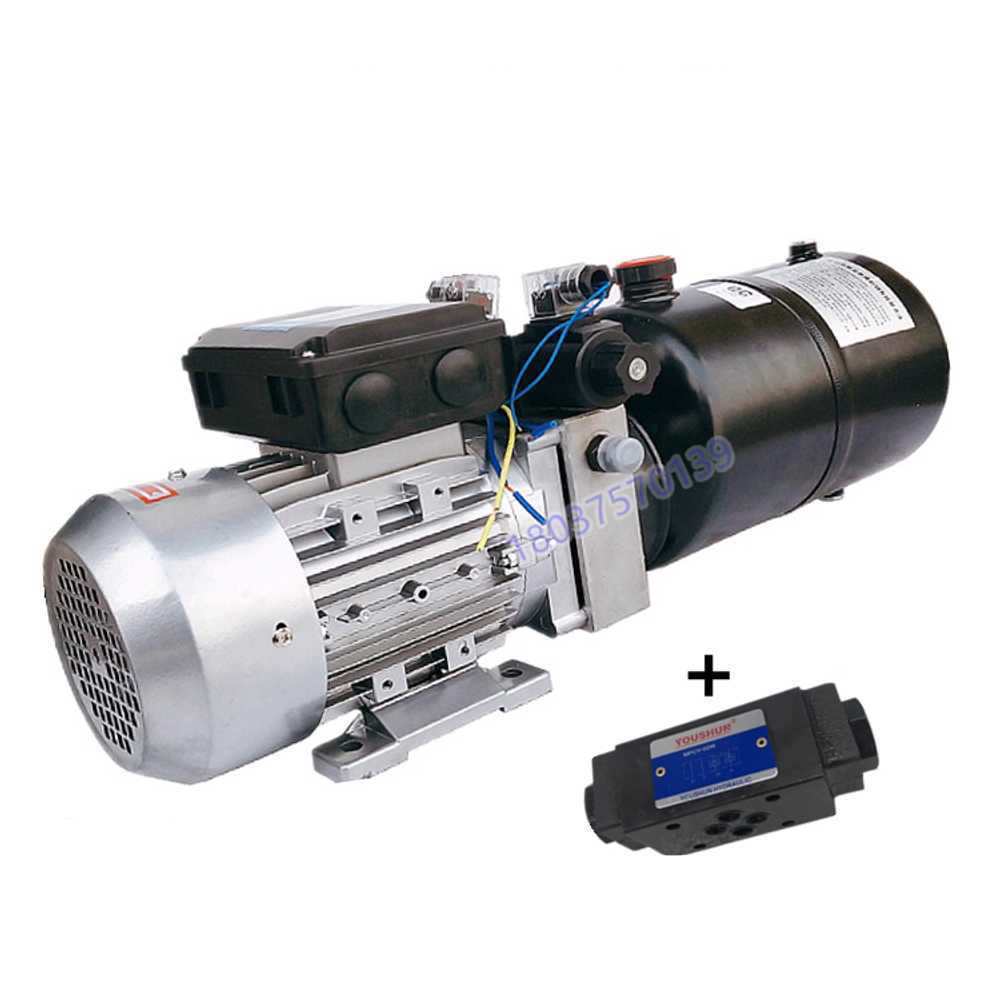 전기 유압파워팩 산업용 유압 시스템 소형 유닛 장비 750W 양방향 + 380V - 상세 이미지 3