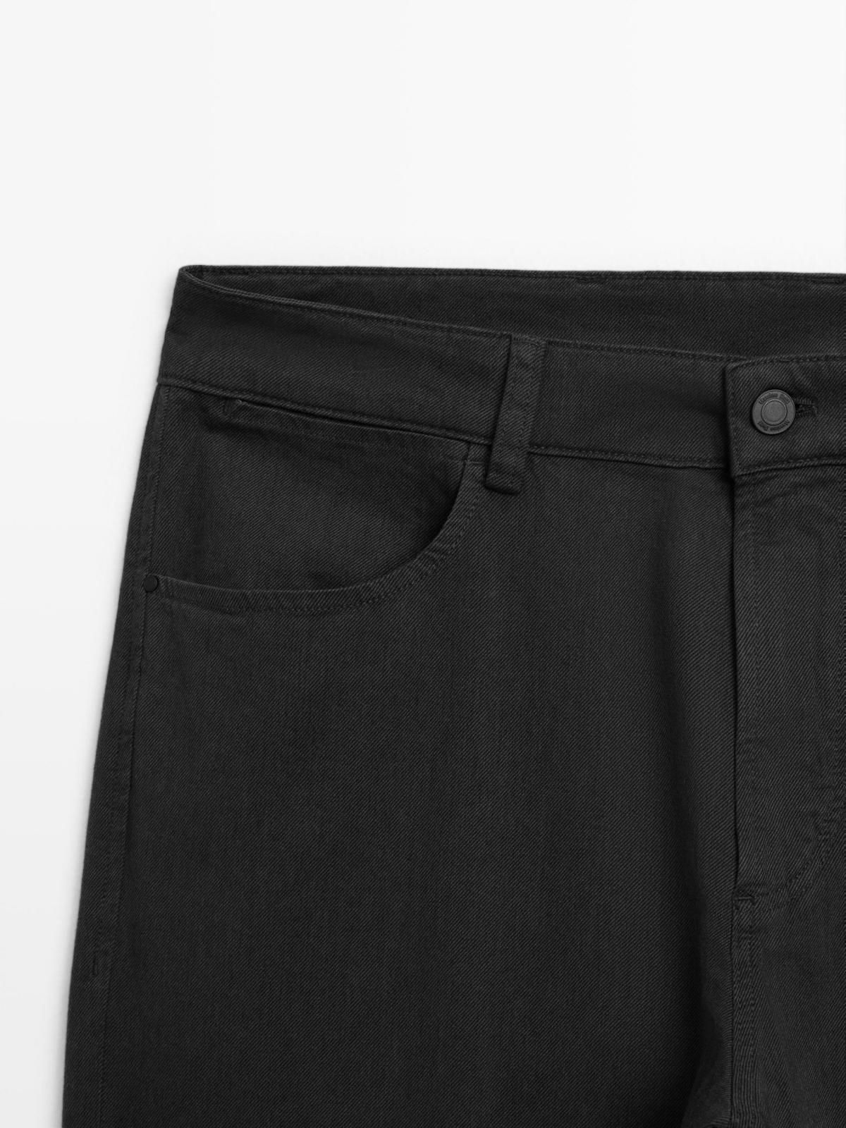 마시모두띠 슬림핏 블랙 데님 청바지 0350/101 NAVY BLUE - 상세 이미지 2