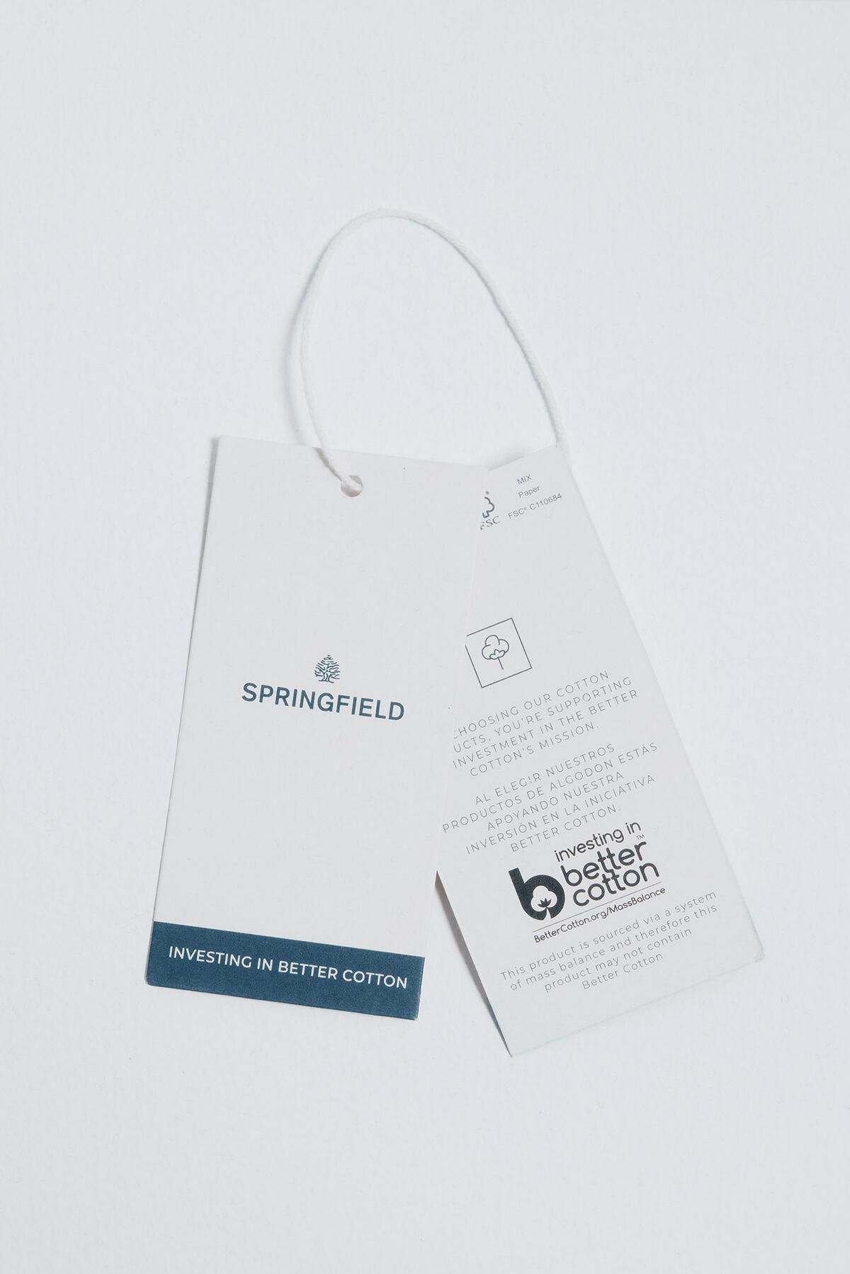 스프링필드 그래픽 베어 프린트 반팔 티셔츠 1382480 NUDE - 상세 이미지 3