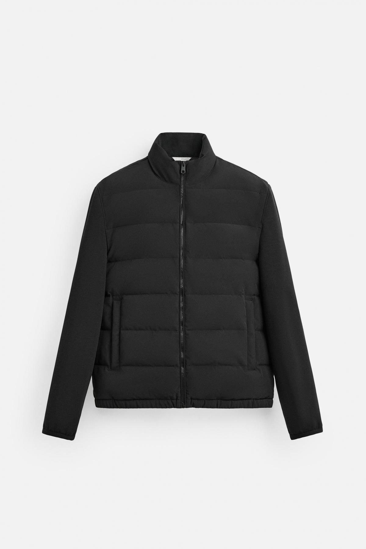 자라 테크니컬 경량 패딩 재킷 8574/800 BLACK - 메인 이미지