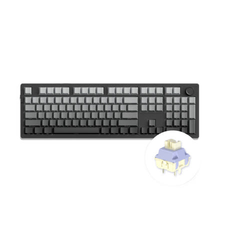 다얼유 EK106 PRO 8K 기계식 스모키그레이 영문각인 (저소음 마쉬멜로축)