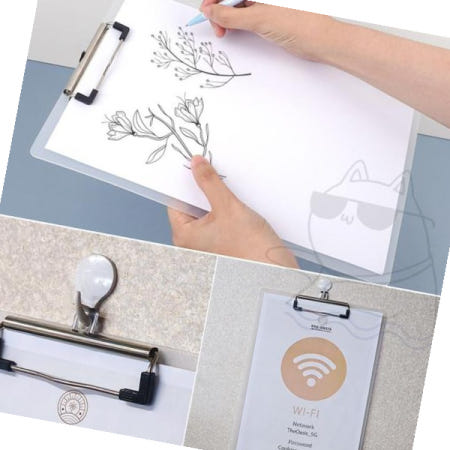 펀코라이프 협력사 메모패드 클립보드 걸이형 서류파일 결재판 메뉴판 결제판 A4