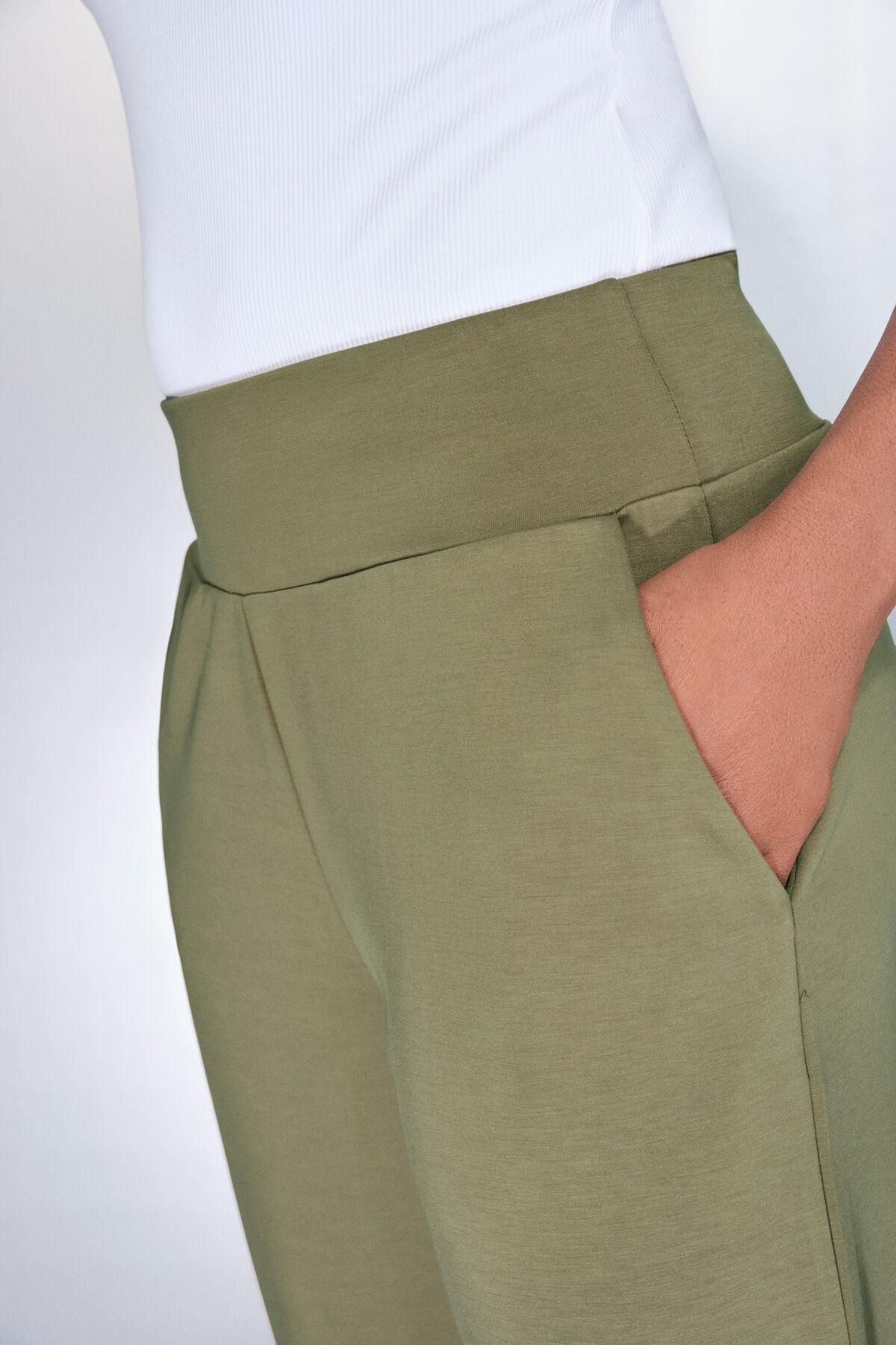 대시 앤 스타즈 테크니컬 카키 하이웨이스트 조거 팬츠 5172053 BEIGE - 상세 이미지 5