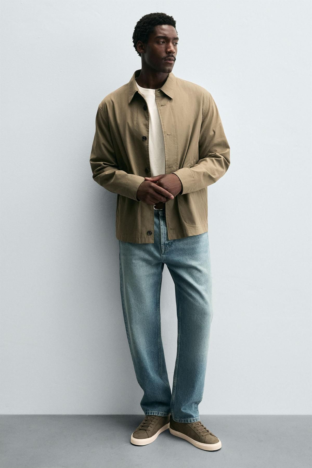 자라 미니멀 베이직 로우탑 스니커즈 2203/620 KHAKI GREEN - 상세 이미지 3